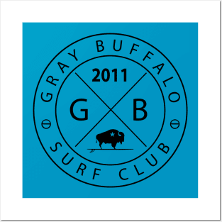 Gray Buffalo Surf Club Posters and Art